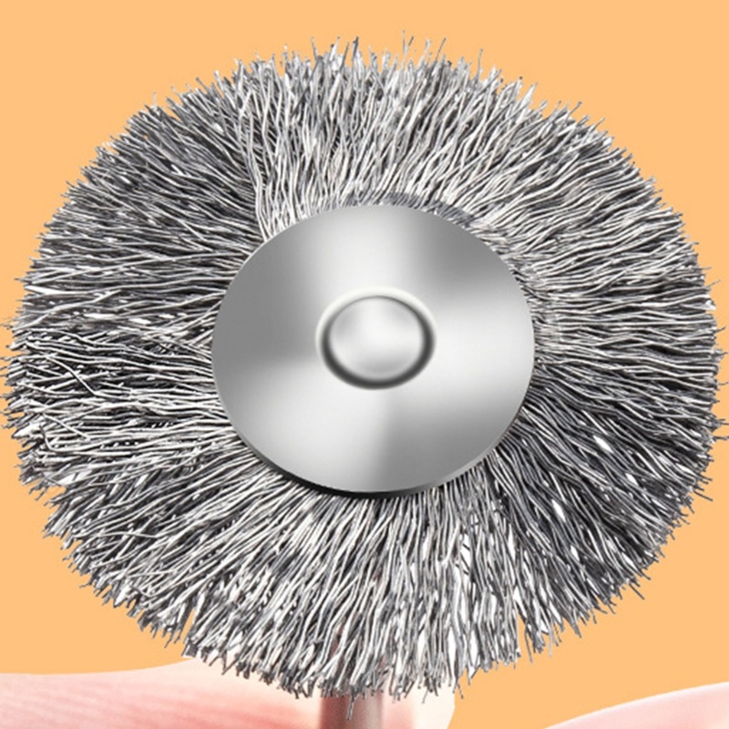 Siy Kuas Pembersih Mata Bor Nail Art Kawat Tembaga Clean Brush Kepala Bor Kuku Clean Brush Nail Art Tools Untuk Nail Salo