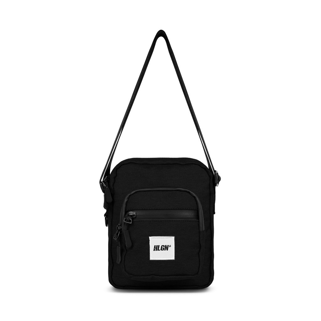 HOOLIGANS Sling Bag Basten - Black tas selempang pria wanita santai holiday party keren distro