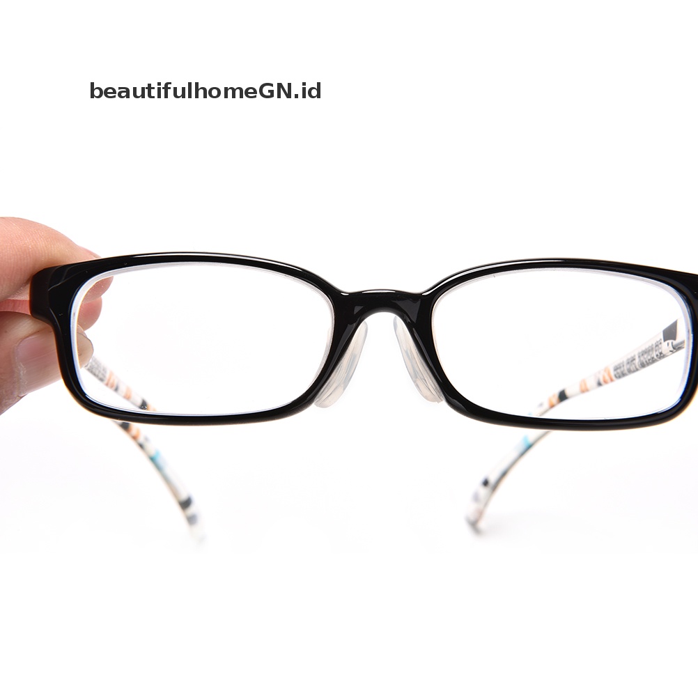 {Cantik} 5pasang Bantalan Hidung Silikon Anti Slip Untuk Kacamata Sunglass Glasses Spectacles~