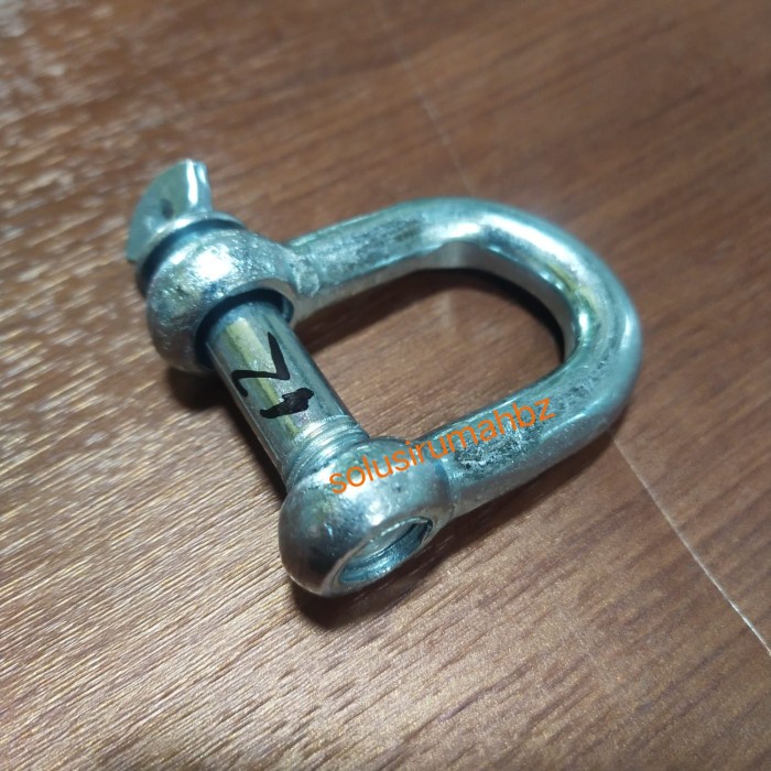 Segel D 12MM Shackle Clamp m12 Sambungan Rantai Besi seling sling