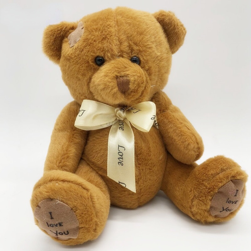 New High Quality Lovely Bear Lembut Mainan Mewah Teddy Bear Kawaii Katun Hewan Hadiah Ulang Tahun Untuk Anak