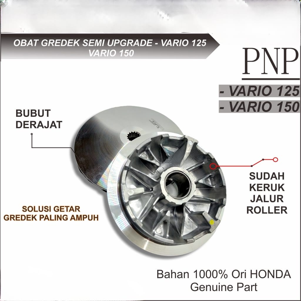 RUMAH ROLLER CVT PCX 150 K97 LOKAL ADV 150 BIG PULLEY VARIO 150 VARIO 125 PCX 150 CBU VARIO 160 RUMAH ROLER VARIO RUMAH ROLER PCX BIG PULLEY VARIO 150 VARIO 125 PCX 150 PCX 160 ADV gs