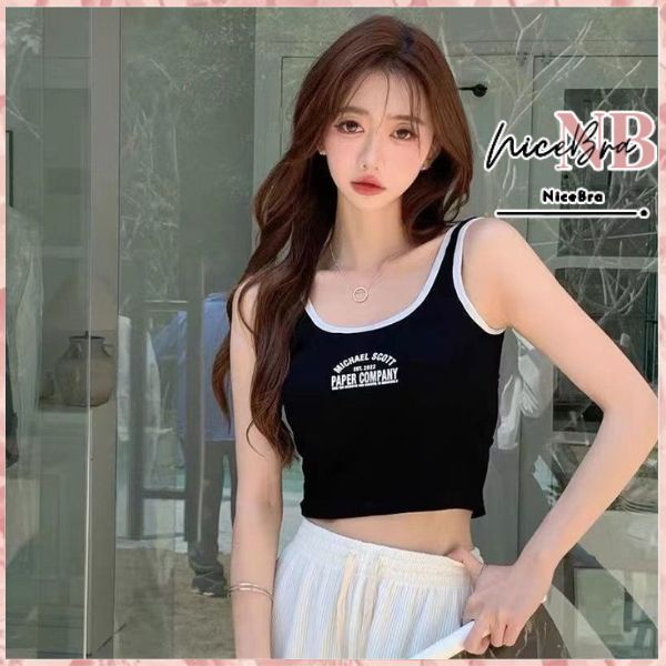 Nicebra Tanktop Bra With Cup Wanita Import Atasan Wanita 4089