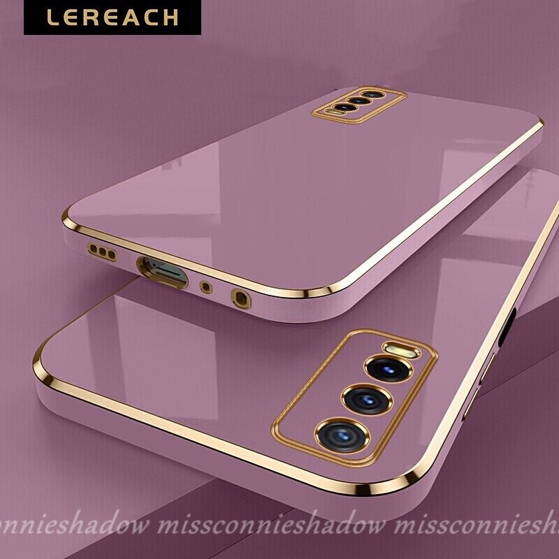 IPHONE Casing Ponsel Plating Halus Mewah Cpmbatible Untuk Iphone11 Pro MAX XR 6 6S 7 8 Plus 11 14 13 12 Pro MAX X XS MAX SE 2020 Electroplate Shockproof Soft Back Cover