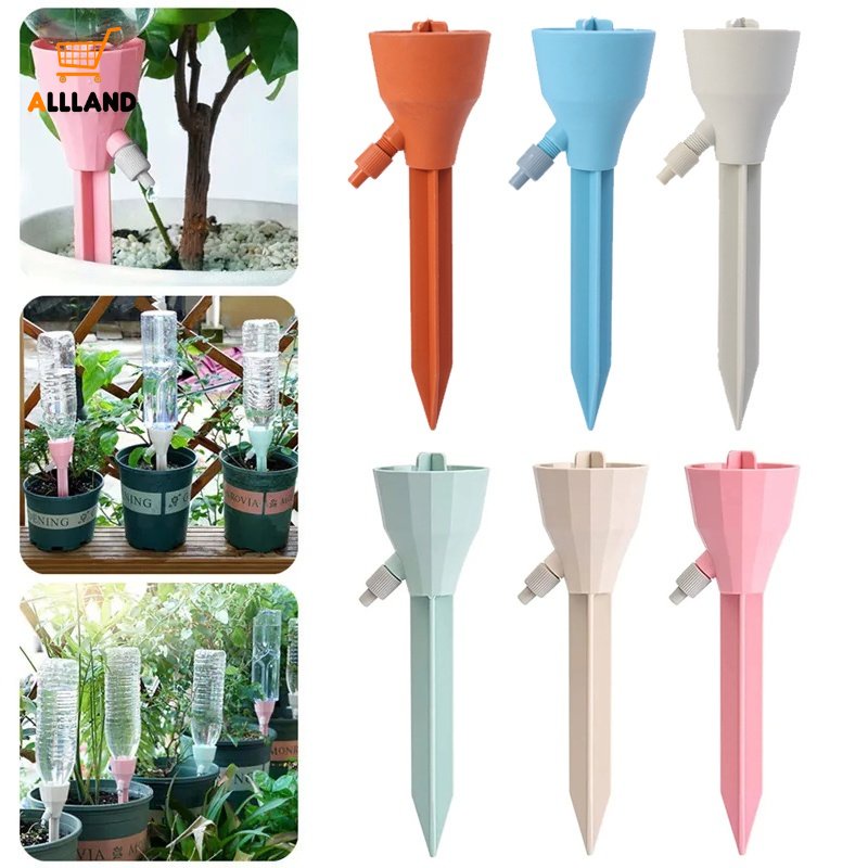 Alat Siram Otomatis Bahan Plastik PP Banyak Gaya/Self Watering Spike Untuk Pot Bunga Tanaman/Alat Dripper Air Otomatis Taman Indoor