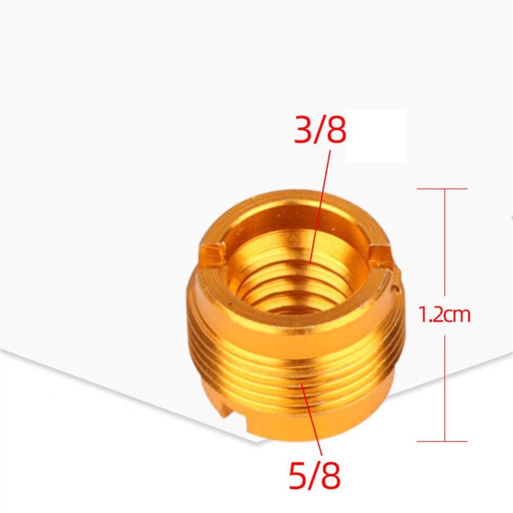 Lanfy Adaptor Mikrofon Mic Stand Clip Microphone Nut Repairing Part3Per8 &quot;Ke5Per8&quot; Male 5per85per8 Drat3Per8 Konverter Mikrofon Benang