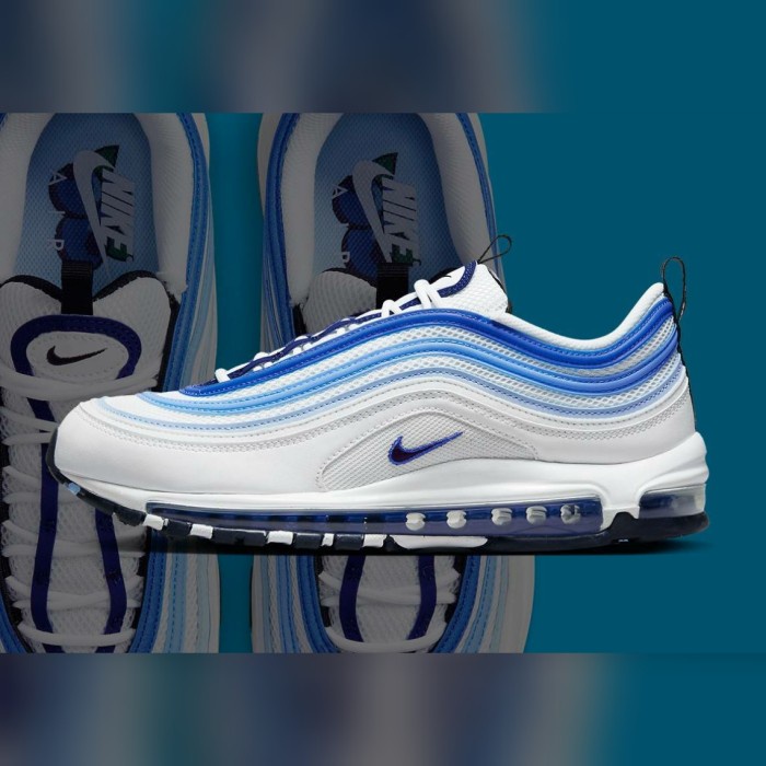 Sepatu Nike Air Max 97 - White Blue