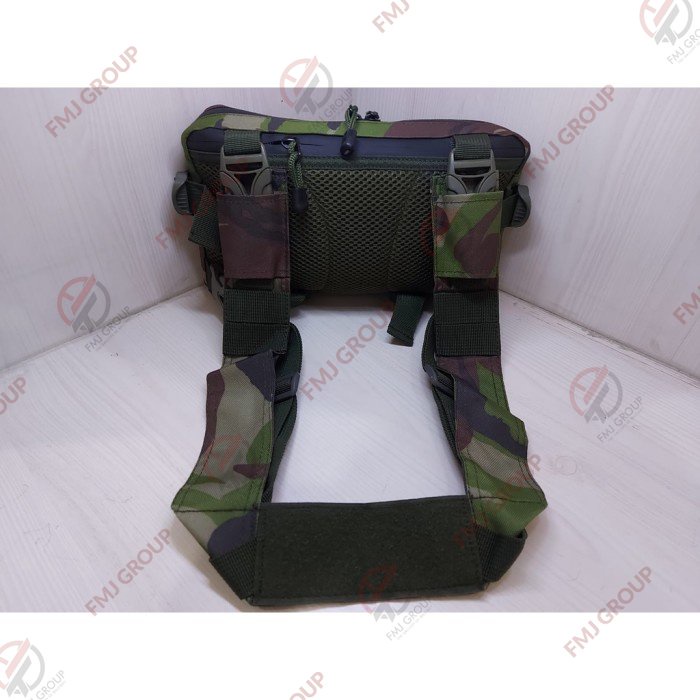 Tas Dada Tactical Chest Bag Cordura Tas Dada Waterproof Tas Selempang Dada Loreng Malvinas