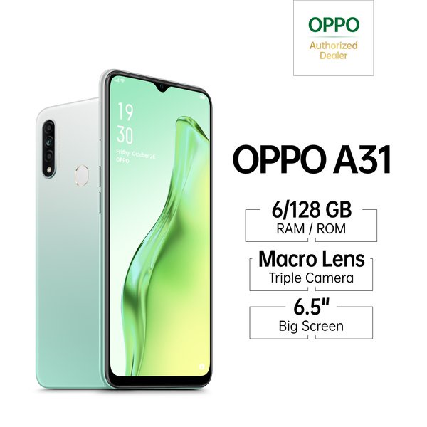 OPPO A31 6/128GB BARU NEW GARANSI 1 TAHUN