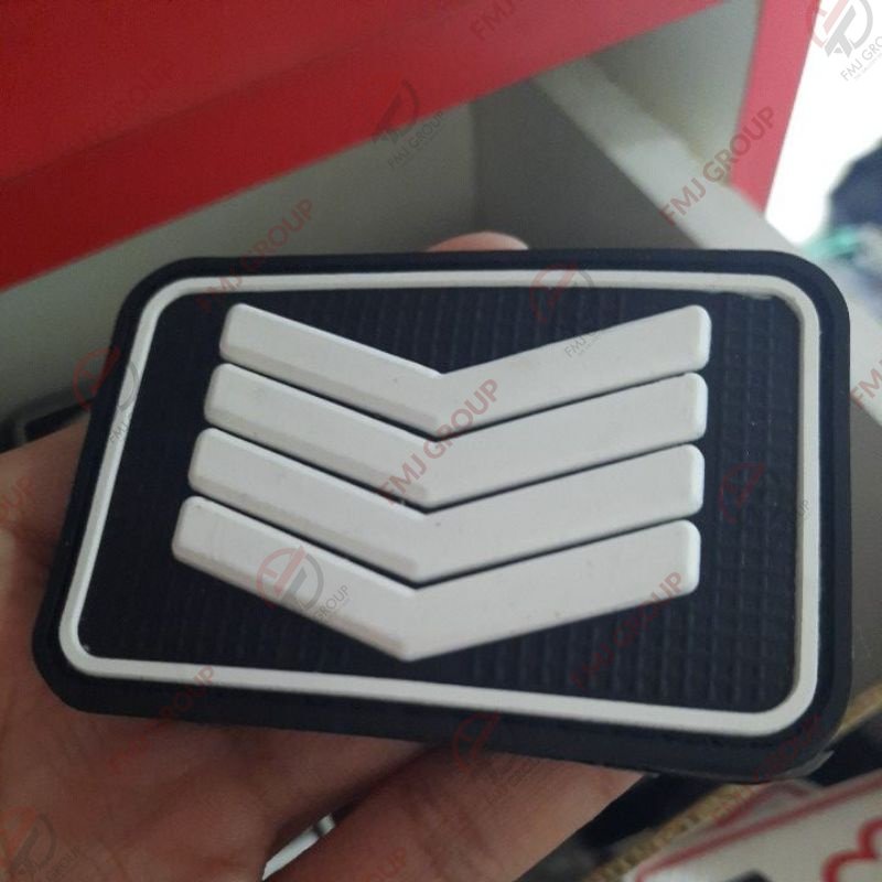 Patch Tanda Pangkat PDL PDH Melati Kompol AKBP angkatan / Bet Pangkat POLISI AIPTU AIPDA BRIPTU BRIPDA Patch Karet Perepet