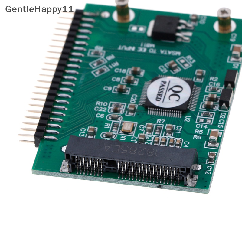 Gentlehappy mSATA adapter mSATA SSD to 44Pin IDE adapter mSATA IDE converter card Untuk id laptop