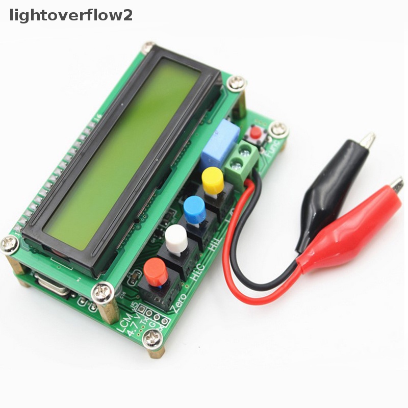 [lightoverflow2] Digital LC100-A LCD Presisi Tinggi Induktansi Kapasitansi L/C Meter Tester [ID]