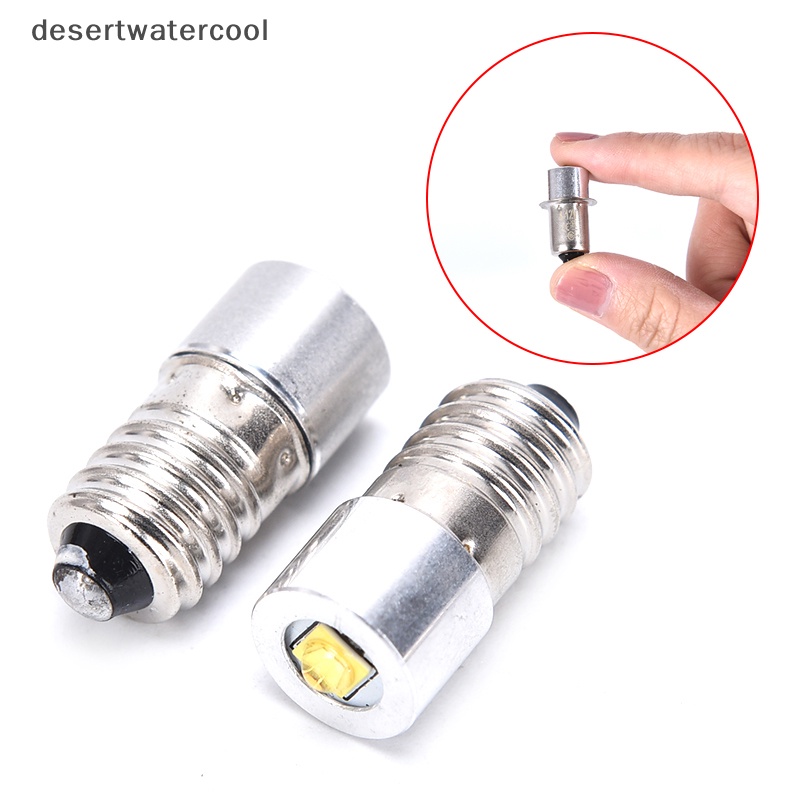 Deid 3W E10 P13.5S LED Untuk Fokus Senter Pengganti Bohlam Torch Lampu Kerja Lamp Martijn