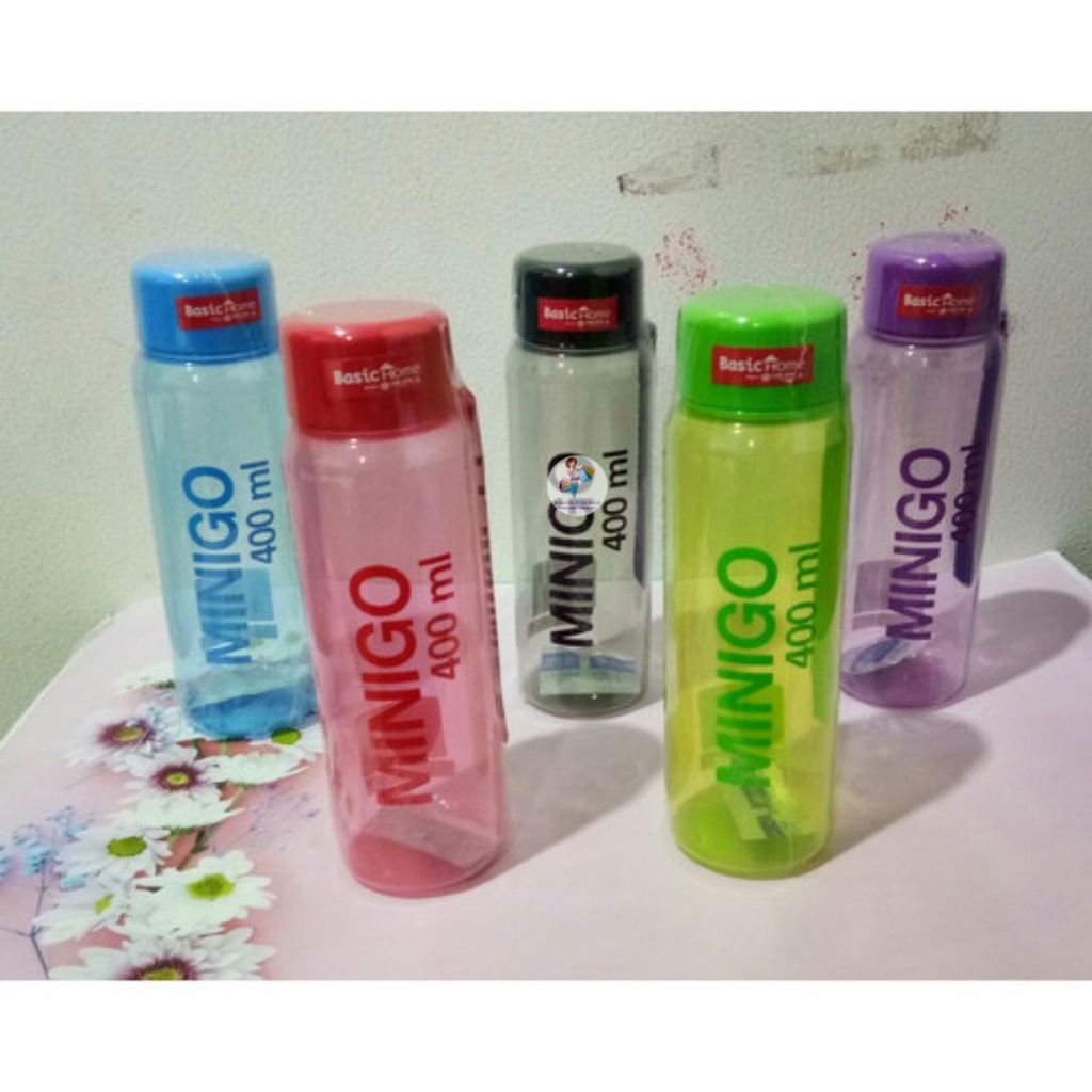 Botol Air Minum Minigo Bottle 400 ml NH 70 Basic Home