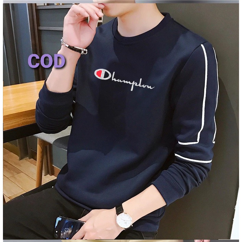 COD/DS2/ KAOS PRIA CHAMPION PAKAIAN PRIA BAHAN BABYTERRY TERSEDIA 5 WARNA