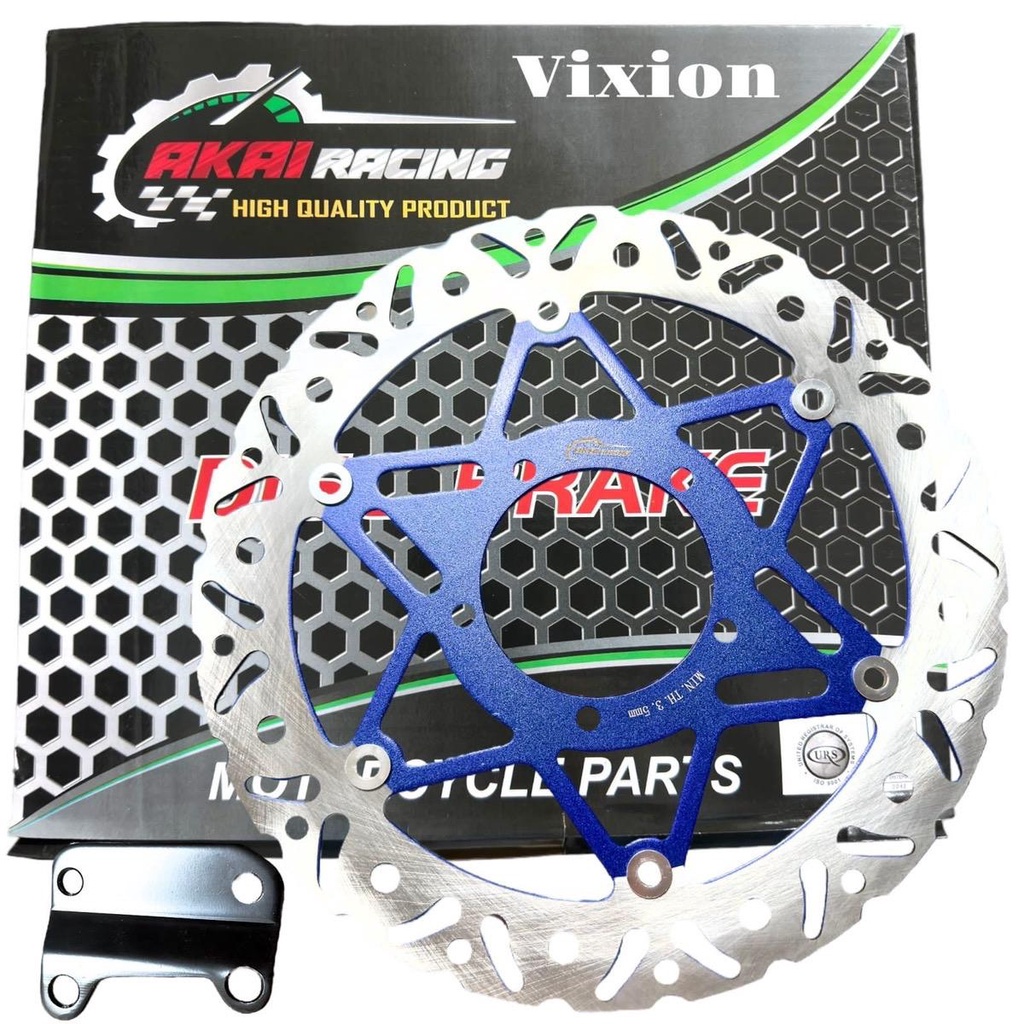 Piringan Cakram Depan Lebar Disc Brake Vixion Model Psm Ukuran 300mm Best Quality