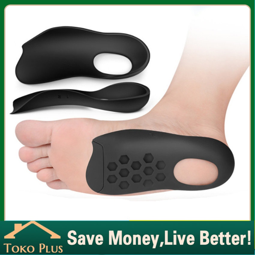 Murah 2Pcs Bantalan Sepatu Penyangga Lengkungan Bantalan Ortopedi Kaki Ortopedi Kaki Datar Sol