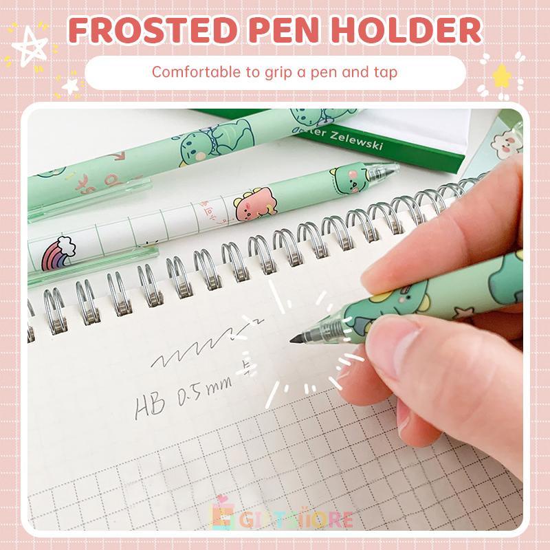 COD✨pensil mekanik lucu motif propelling pencil pola kartun pensil abadi  kreatif cewek cantik awet tidak mudah patah pensil tidak diraut-GS