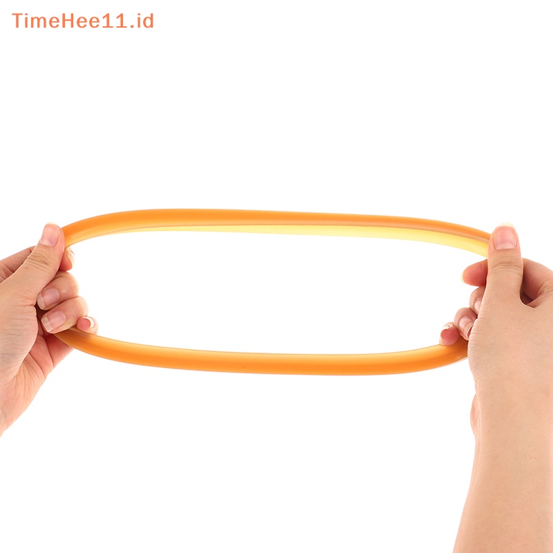 Timehee Ring Sealing Gasket Karet Silikon Warna Coklat Untuk Panci Presto Aluminium18 /20 /22 /24 /26 /28/30cm ID