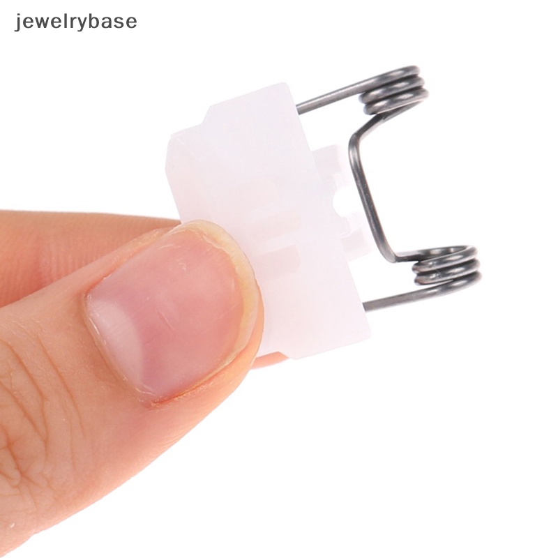 [jewelrybase] Gunting Dorong Elektrik Hair Clipper Tong Plastik Coldless Clip Spring Boutique