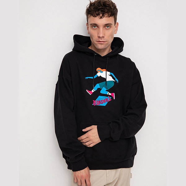 Thrasherr TRASHER Tre Black Hoodie