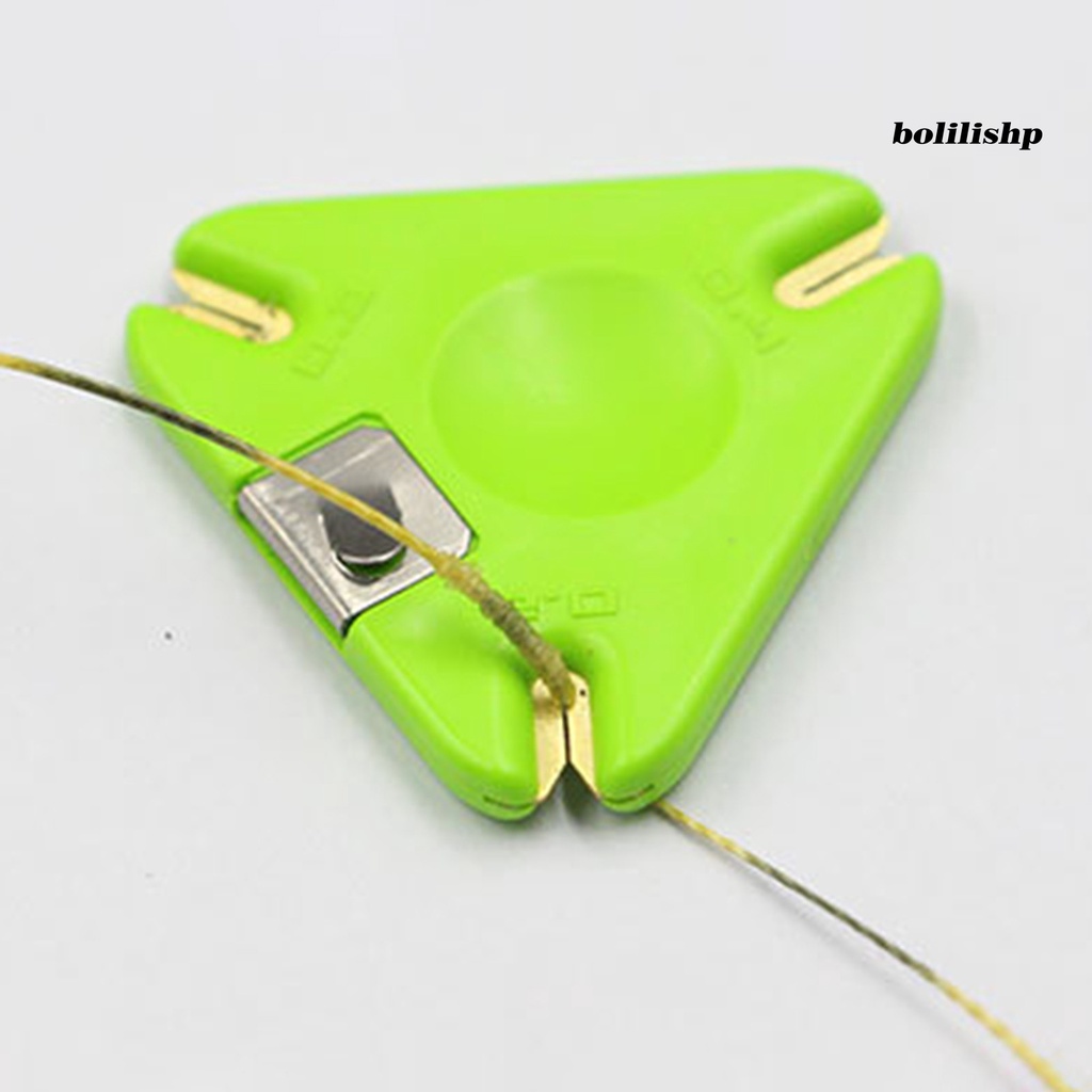 Bo-alat Kupas Mancing Tahan Aus Kuat Dan Kokoh Simple Digunakan Ukuran Kecil Plastik Ringan Reusable Stainless Portable Line Cutter Fishing Tackle