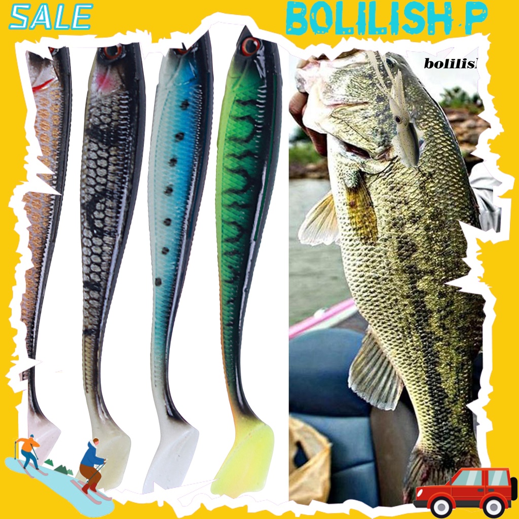 Bo-7pcs 9cm/5.6g Umpan Buatan 3D Simulasi Fisheye Emulasi Bebek Palm Angling T Tail Umpan Ikan Lembut Untuk Memancing Di Luar Ruangan