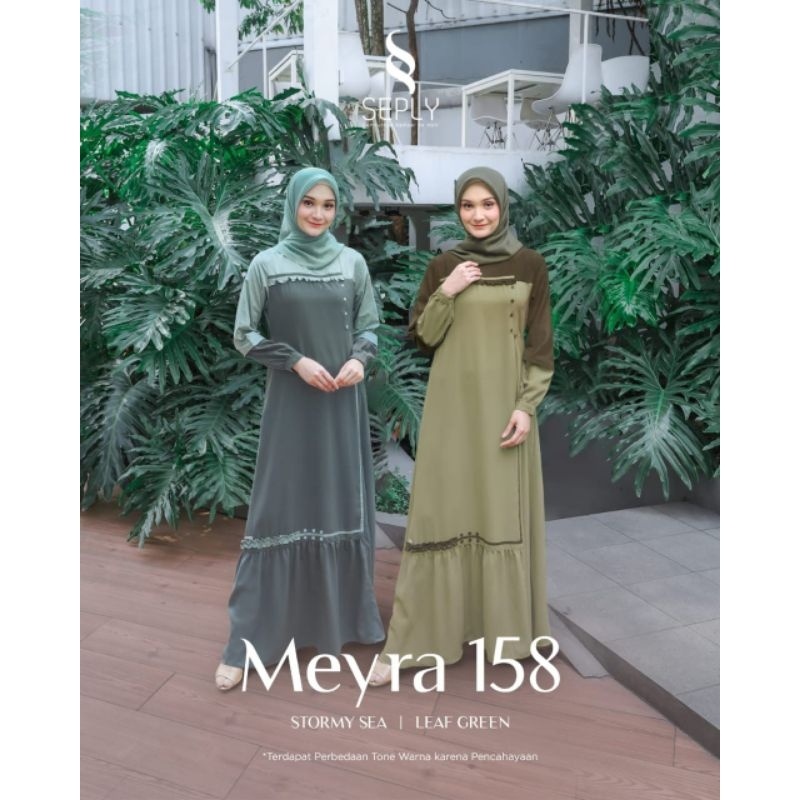 Baju Gamis merk seply meyra 158