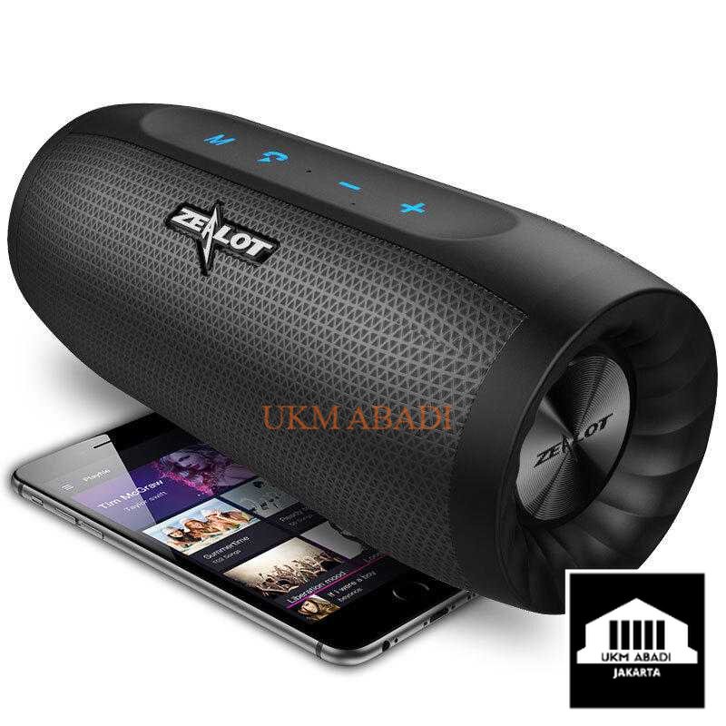 Speaker ZLTS16 Bluetooth Speaker Dual Bass dengan Powerbank 4000mAh