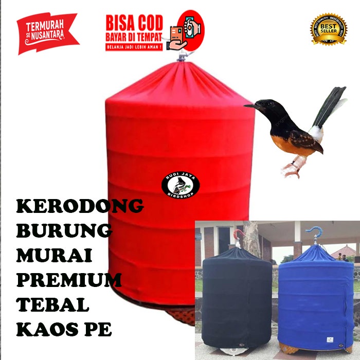 JUAL KRODONG KERODONG MURAI PREMIUM TEBAL COVER KANDANG SANGKAR BURUNG MURAI BATU MB BULAT