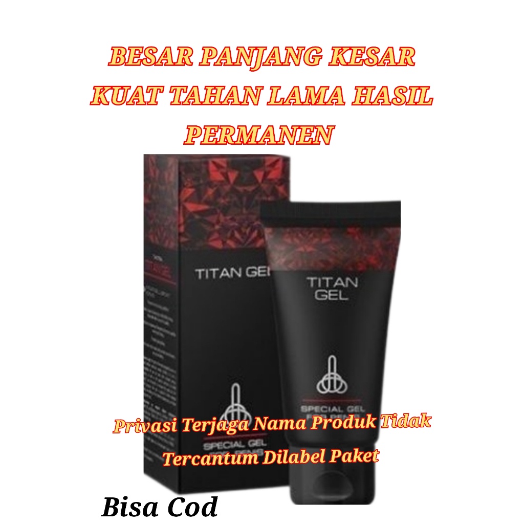 No1 Titan Gel Asli Original Rusia pembesar pennis permanen original 100% reaksi cepat Obat Pembesar 