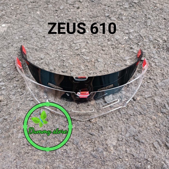 Spoiler Helm ZEUS 610 AKRILIK | TEBAL 3MM / SPOILER ZERUS 610