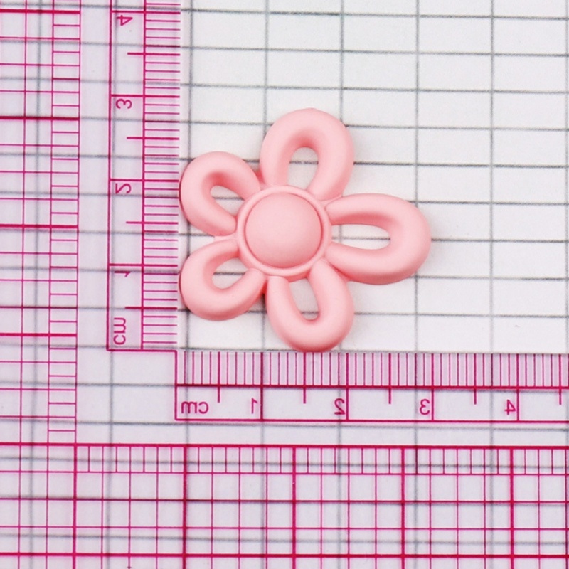 Siy 6warna 31x29mm Tidak Teratur Bunga Kecil Pesona Liontin Untuk Wanita DIY Bunga Warna-Warni Perhiasan Kalung Membuat Temuan