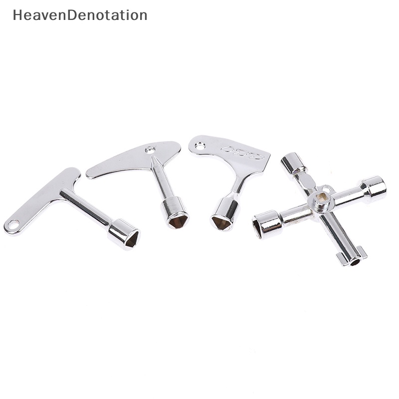 [HeavenDenotation] 1pc Universal Key Wrench Metro Trains Key Lock Kunci Pintu Lift HDV