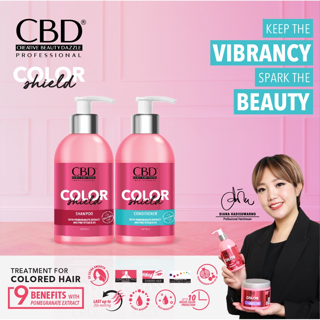 CBD Color Shield Shampoo + Conditioner