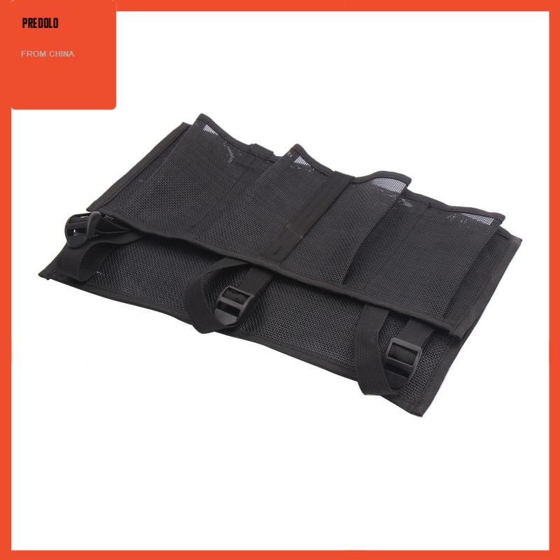 [Predolo] Nylon Boat Kayak Canoe Storage Mesh Side Pouch Bag Canoe Tackle Box Tahan Lama