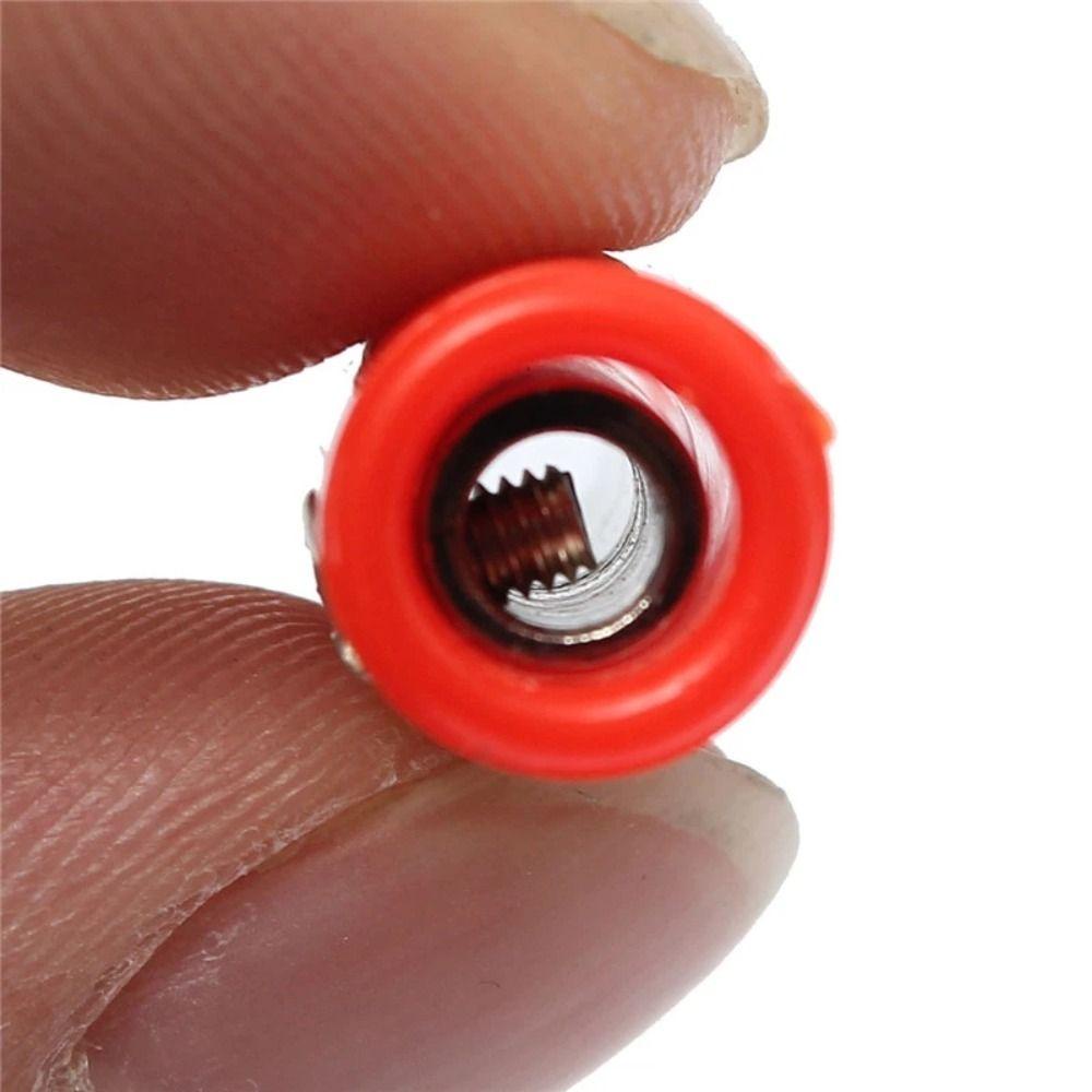 TOP In Line Plug Connector Copper Core Female Socket Speaker Jack Adaptor Test Connector Female Jack Socket