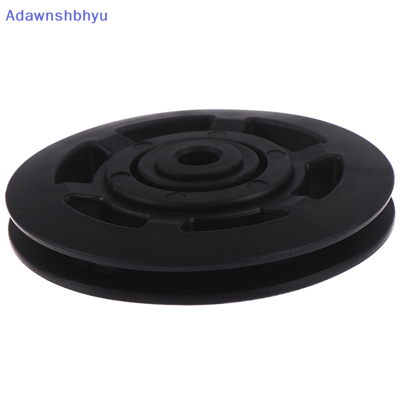 Kabel Roda Pulley Bearing Adhyu 95mm Hitam Peralatan Gym Part Wearproof ID