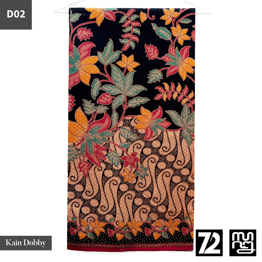 BAHAN BATIK PREMIUM Dobby Dobi Dobbi Dolbi Motif Parang Warna Kuning Hitam Merah 723638 Cap 72 Jarik Jarit Samping Kebat Panjang Batik Dobby Modern Premium Bahan Seragam Batik Pernikahan Kantor Keluarga Murah Kamen Jadi Batik Bali Lembaran