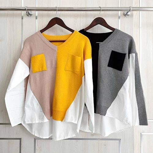 Atasan wanita Blouse Simpel Kekinian FLORENZA TOP SB70 EVR - FIX