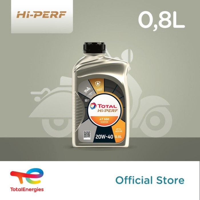 Total Energies Hi-Perf Scooter 4T 500 Oli Motor Matic 0.8L Universal