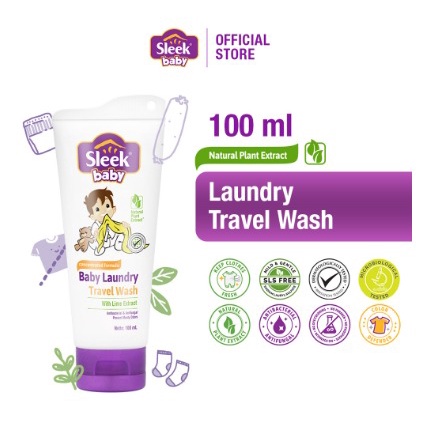 Sleek Baby Laundry Travel Wash tube 100ml