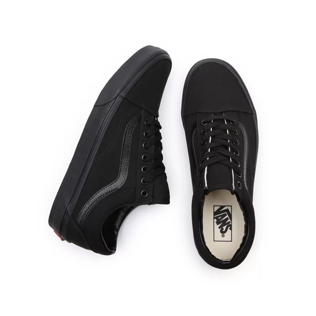 SEPATU VANS OFF THE WALL | OLD SKOOL BLACK BLACK