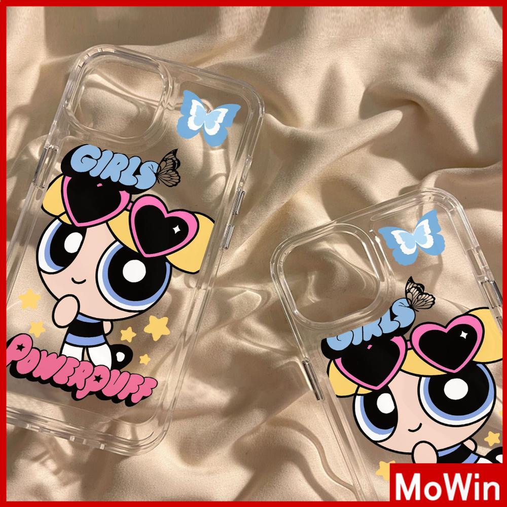 For iPhone 14 Pro Max iPhone Case Clear Case TPU Soft Case Shockproof Plating Button Cute Cartoon Love Girl Compatible with iPhone 13 Pro max 12 Pro Max 11 xr xs max 7Plus 8Plus