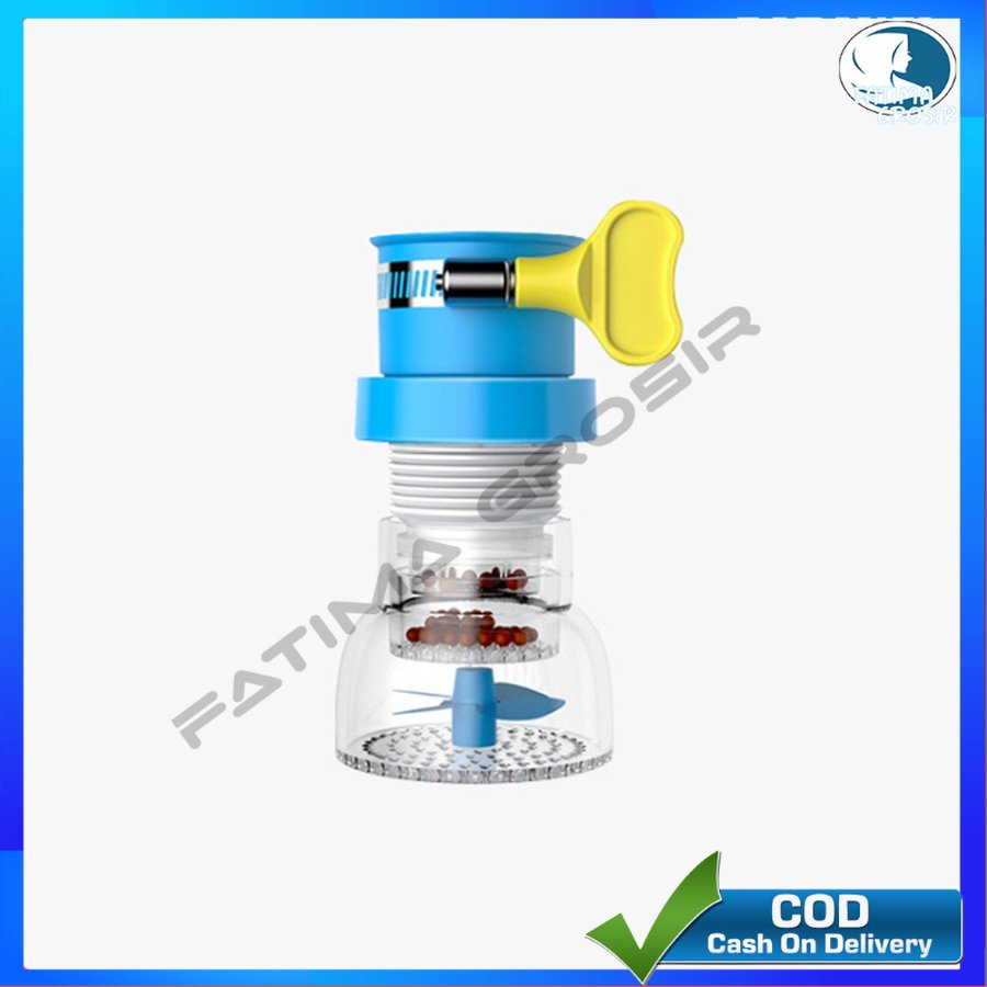 SAMBUNGAN KRAN FILTER AIR ANTI SPLASH SHOWER | Sambungan filter saringan | FATIMA GROSIR SOLO