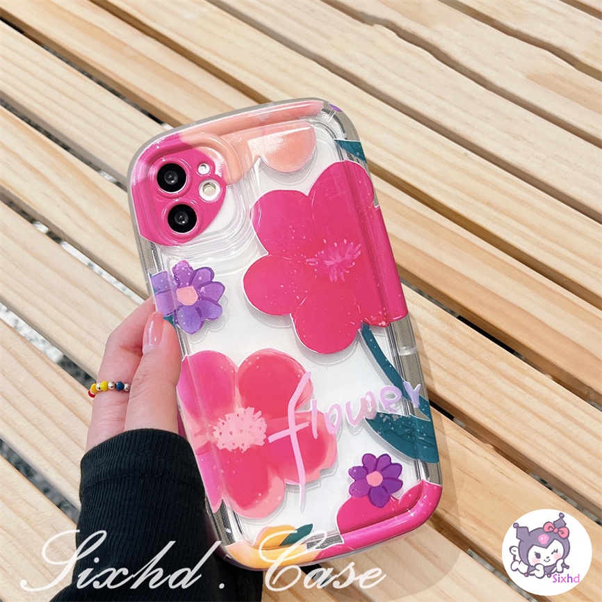 Untuk Redmi 12C 10C 10A 9C 9T 9A A2 A1 Note12 11 11s 10s 9s 10Pro Xiaomi 11 Lite Poco M3 X3Pro NFC Fashion Warna Sederhana Bunga AirBag Case TPU Lembut Shockproof Pelindung Cover XJJJJ