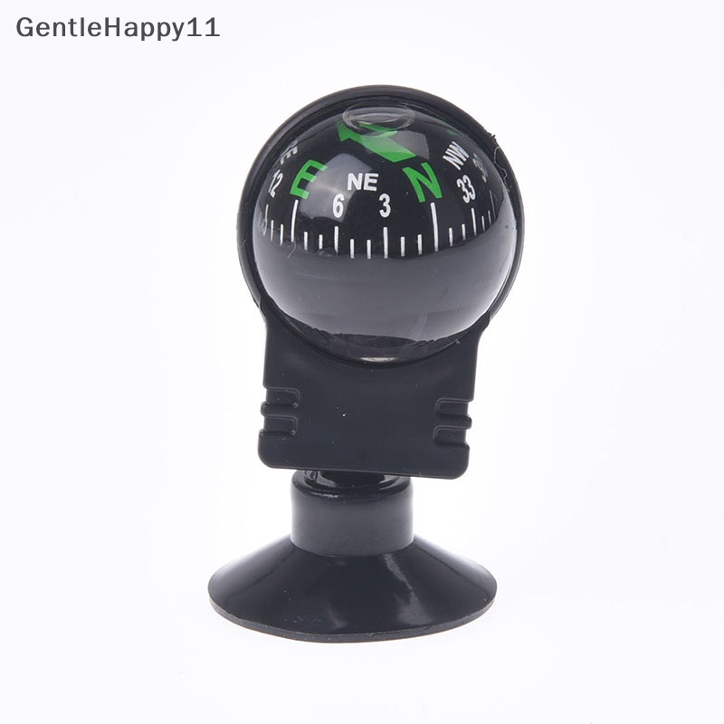 Gentlehappy pocket ball dashboard dash mount Kompas Navigasi Mobil Perahu Truk Hisap Hitam id