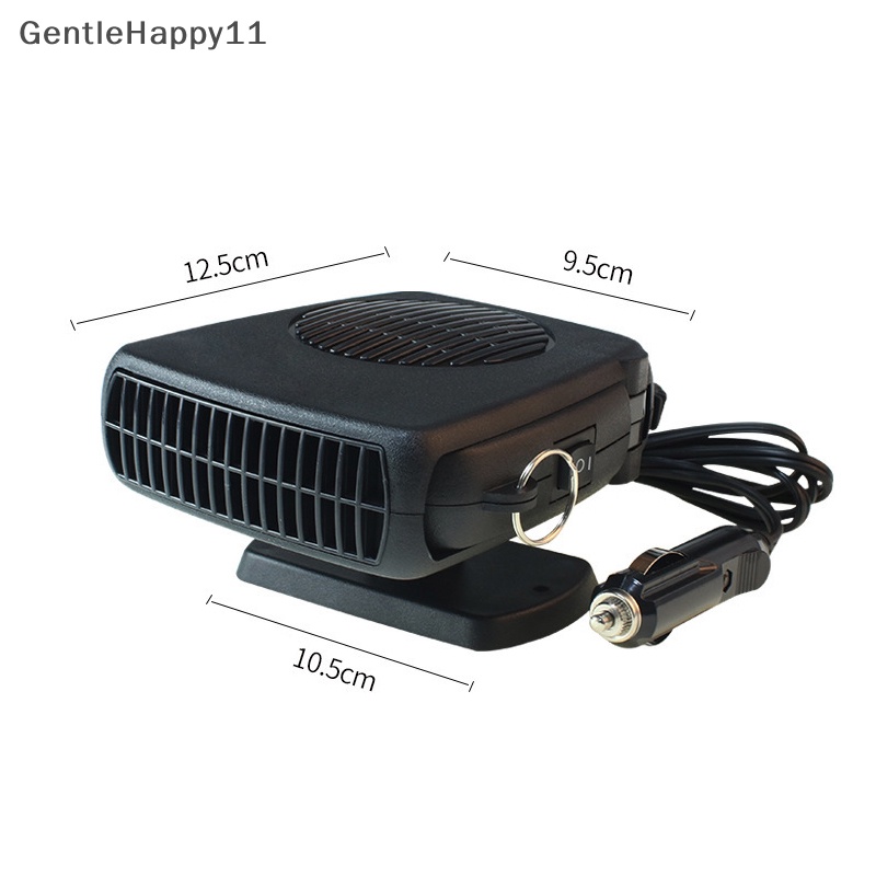 Gentlehappy 12 /24V Universal Winter Portable Car Electric Heater Fan Kaca Depan Defroster Demister id