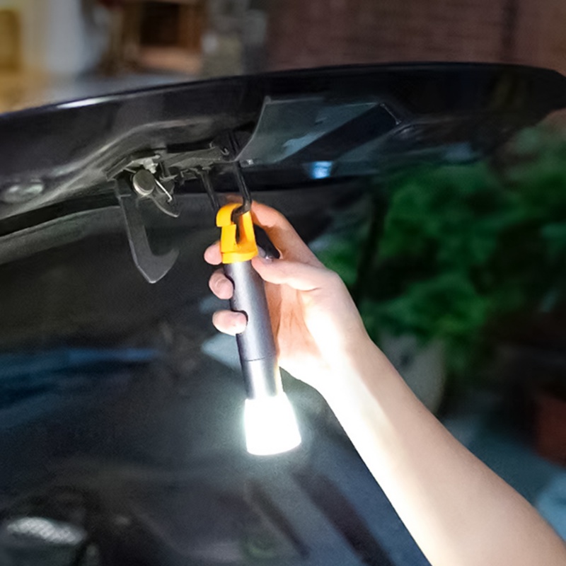 Mini 3mode Torches USB Rechargeable Senter Portable/Gantungan Kunci Led Waterproof Light Hiking Camping Lamp