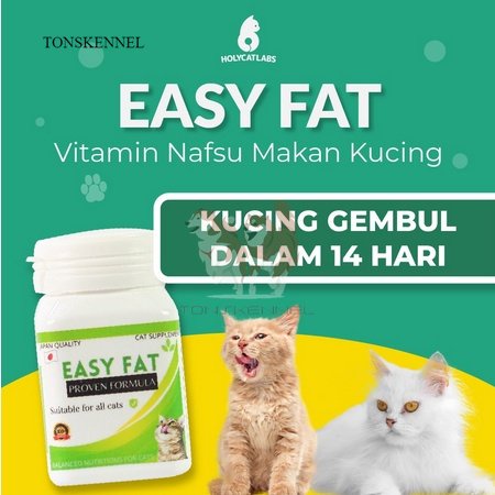 EASY FAT PROVEN PENGGEMUK KUCING 25 KAPSUL